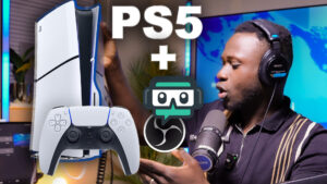 How to live stream with PS5 on OBS