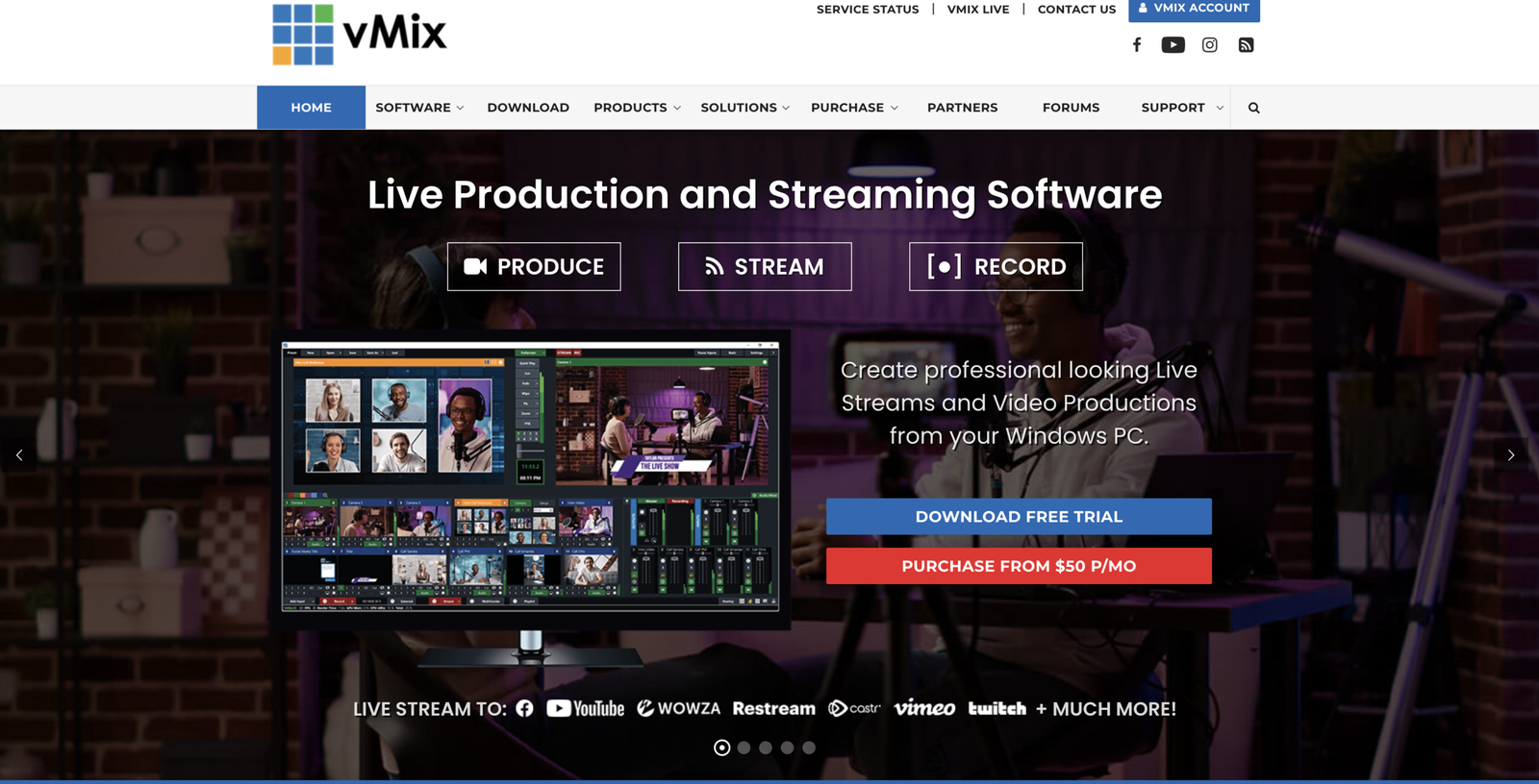 VMIX Live Production